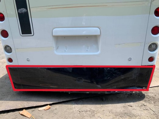 CE-AG-26-P2 | Hino Poncho rear bumper