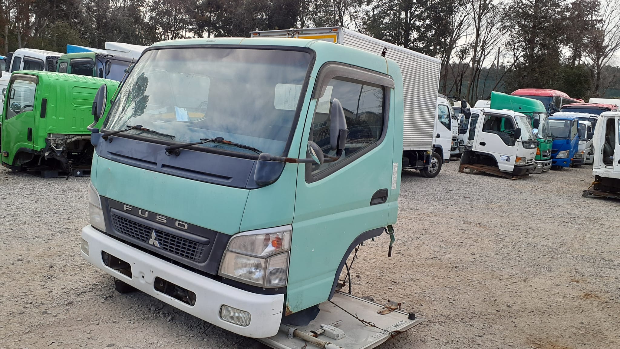 CF-AB-16 | Cabin only Mitsubishi Canter Cabin FE83DY-540482 PDG-FE83DY September 2007