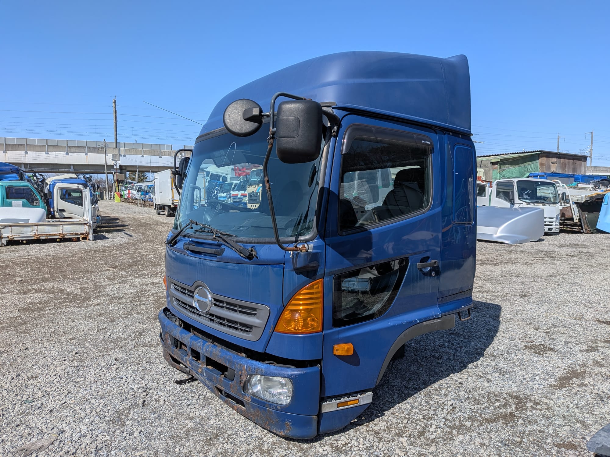 CG-AC-131 | Cabin only, Hino Ranger Cabin FD7JUA-10635, with bed