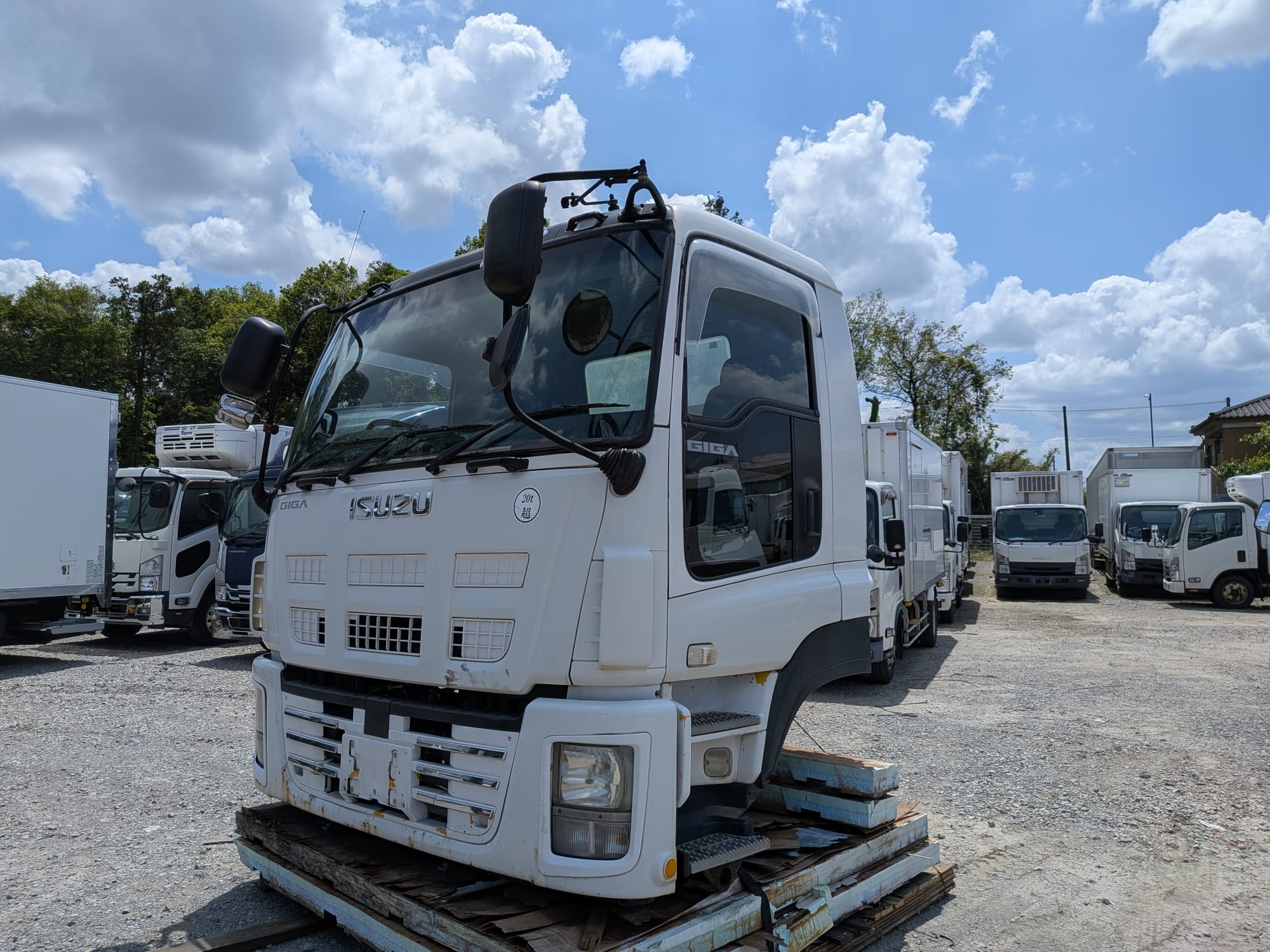 CG-AF-24 | Cabin only, Isuzu Giga Cabin CYJ77A-7001147